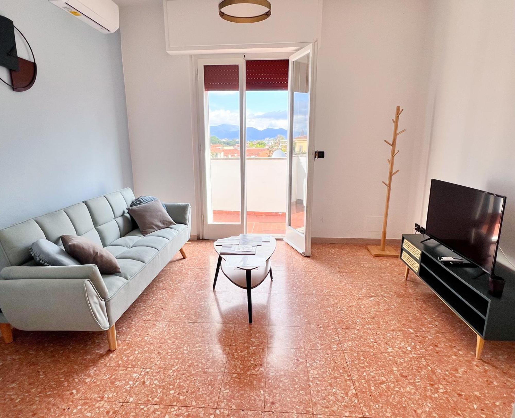 Appartamento Attico Terrazza Vista Panoramica Lungarni Pisani Esterno foto